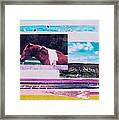 Country Collage 5 Framed Print