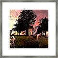 Country Home Framed Print