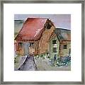 Country Houses Framed Print