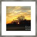 Country Morning Sunrise Ii Framed Print