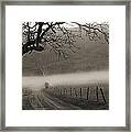 Country Road Framed Print