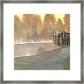 Covered Bridge Framed Print