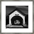 Covered Bridge Framed Print