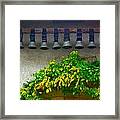 Cow Bells With Leaves In France Framed Print