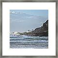 Cox Bay Afternoon Waves Framed Print
