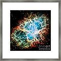 Crab Nebula Framed Print