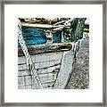 Cracked Bow Framed Print