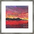 Cranes Beach Sunset Framed Print