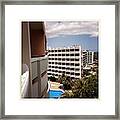 Crazy. Canarian Hydrant #canaries Framed Print