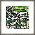 Creature From The Black Lagoon Framed Print