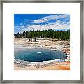 Crested Pool Yellowstone National Park Framed Print