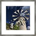 Creton Windmills Framed Print
