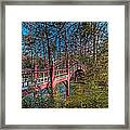 Crim Dell Bridge Spring Framed Print