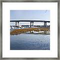 Cross Island Bridge Hilton Head Framed Print