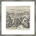 Crossing Over Jordan, Cornelis Huyberts Framed Print