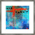 Cruciform Abstract Framed Print