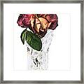 Crystal Rose Framed Print