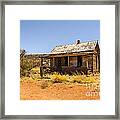 Cuervo New Mexico Ghost Town 13 Framed Print