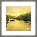 Cumberland River Morning Framed Print