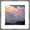 Cumulus Cloud Before Storm Framed Print