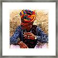 Cuppa Tea Chai Rajasthan India Udaipur Framed Print