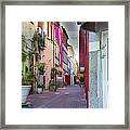 Curacao Alley Framed Print