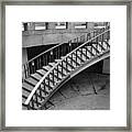 Curly Stairway Framed Print