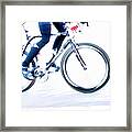 Cycling Framed Print
