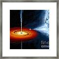 Cygnus X-1 Stellar Black Hole Framed Print