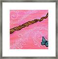 Cypress Wand Framed Print