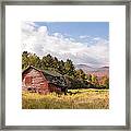 Adirondack Barn Framed Print