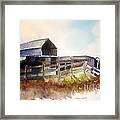 Dad's Farm Framed Print