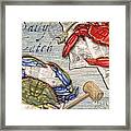 Daily Catch Crabs Framed Print