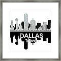 Dallas Tx 4 Framed Print