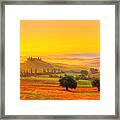 Dance Of Dawn Framed Print