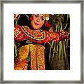 Dancer - Bali Framed Print