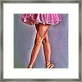 Dancer's Legs Framed Print