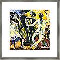 Dancers No. 1 - Saturday Nights Out Framed Print