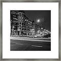 Dancing House  B-w Framed Print