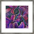 Dancing Hyacinths Framed Print