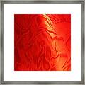 Dancing In The Fire Abstract Framed Print