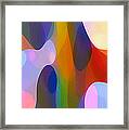 Dappled Light Panoramic Vertical 2 Framed Print