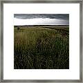 Dark Storm Clouds Framed Print