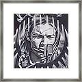 David Gilmour Of Pink Floyd - Echoes Framed Print