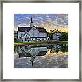 Dawn At The Star Barn Framed Print