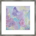 Dawn Of The Wildflowers Framed Print