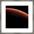 Dawn On Mars Framed Print