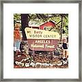 Day Hike Up At Mt Baldy Framed Print