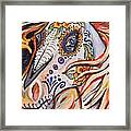 Day Of The Dead Horse Framed Print