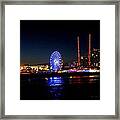 Daytona At Night Framed Print